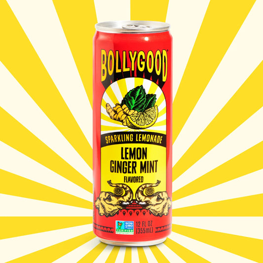 Bollygood Lemon Ginger Mint Sparkling Lemonade